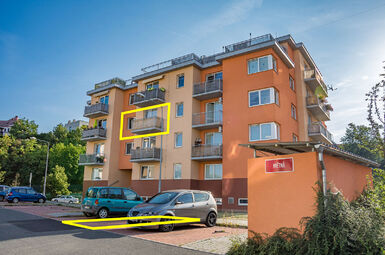 Byt 2+kk+ balkon a parkovací stání, Květná ul., Plzeň - Doudlevce