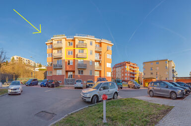 Byt 2+kk+ balkon a parkovací stání, Květná ul., Plzeň - Doudlevce