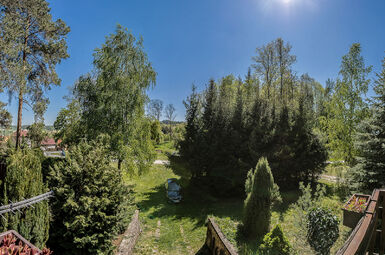 výhled z terasy - panoramatická fotka