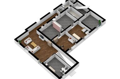 Rodinný dům 8+2, parcela 1.500 m2, Klabava, okr. Rokycany