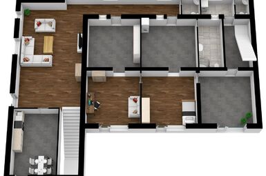 Rodinný dům 8+2, parcela 1.500 m2, Klabava, okr. Rokycany