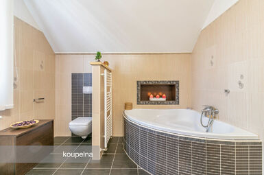 Dům 4+kk s garáží, pergolou, zahradou, Štěnovice