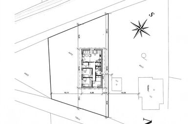 Pozemek o ploše 524 m2 s projektem na dům, Nekmíř, Plzeň - sever