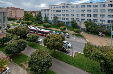 Výhled z kuchyně