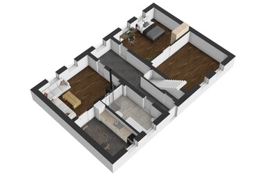 Rodinný dům 3+1, velká půda, parcela 446 m2, Staňkov