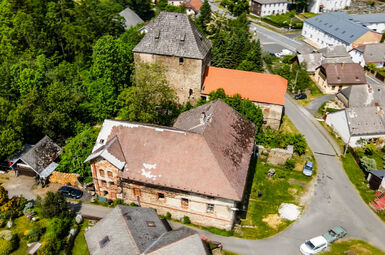 Bývalý pivovar, parcela 4.200 m2, Čachrov. okr. Klatovy