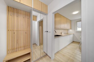 vstup z chodby do kuchyně