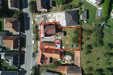 Dvougenerační dům se zahradou, garáží, dílnou, Útušice, Plzeň - jih