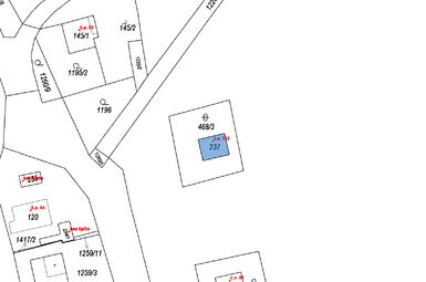 Katastrální mapa