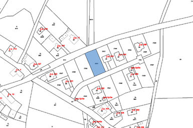 katastrální mapa