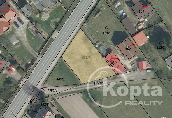 Pozemek a projekt na dům 4+kk s plochou 100 m2, Nekmíř, Plzeň - sever